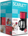 Кофеварка Scarlett SC-CM33013,  капельная,  красный  / черный