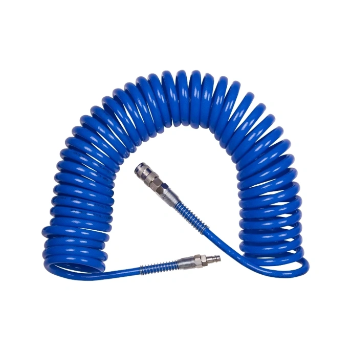 Шланг пневматический спиральный высокого давления 8x12 мм; 10 м KING TONY 79962-10