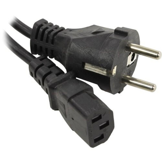 Telecom Кабель питания TP021-IEC320-C13/SHM-1.8-BK компьютер - розетка 220V 1.8м Европейский стандарт [6926123461327]