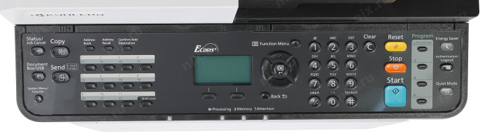 Лазерное МФУ Kyocera Ecosys M2135dn 1102S03NL0 (A4, 512Mb, LCD, 35стр/мин, USB2.0, сетевой, ADF, двуст.печать)