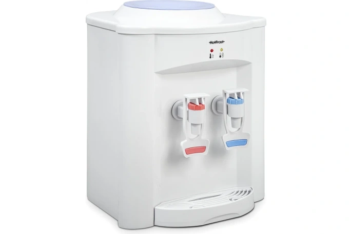 Кулер HOTFROST D95F, настольный, внутренний трубчатый, "push" - кран, белый [110309501]