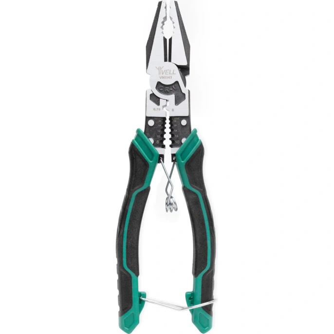 Многофункциональные пассатижи плоскогубцы Vell 5 в 1, 215 мм 1376797