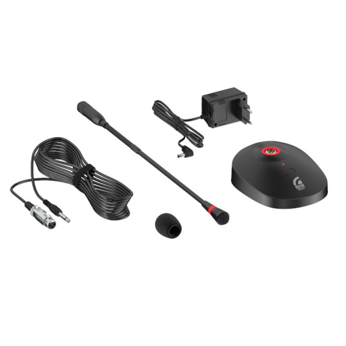 Микрофон настольный Roxton RM-01 с ветрозащитой и кабелем 5 метров