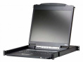 KVM консоль ATEN CL3000N-ATA-RG для KVM-переключателей, электрон., 19", SVGA+KBD+MOUSE PS/2;USB, с KVM-шнуром USB 1.8м, LCD экран 19", лат./рус. клав., выход на вторую конс.;1280x1024 75Hz;DDC2B;доп.порт USB A-типа Female [ATEN CL3000N-ATA-RG]