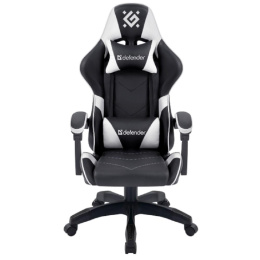 Defender игровое кресло Companion Черный/белый,класс 3,металл,PU,64023