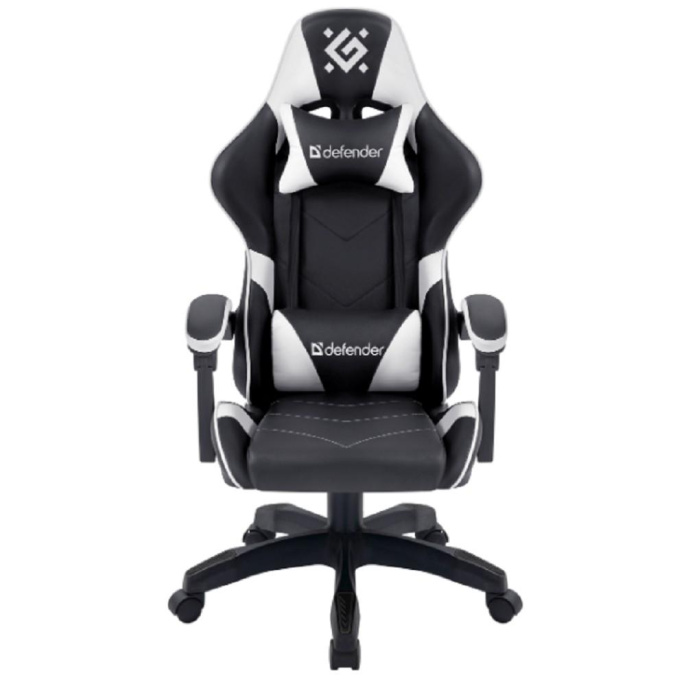 Defender игровое кресло Companion Черный/белый,класс 3,металл,PU,64023