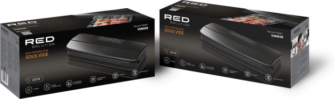 Вакуумный упаковщик Red Solution VSM030 120Вт 4л/мин 0.7Бар шир.пак.:30см черный