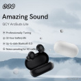Беспроводные наушники QCY Arc Buds Lite Black BH23QT27A Чипсет: Jieli JL6973. Bluetooth 5.3. Поддержка профиля: HFP/A2DP/AVRCP. Динамик: 6 мм динамический драйвер. Время музыки: 8 ч.