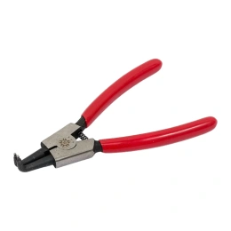 Клещи для снятия наружных стопорных колец TLX JS91002-6 160 мм, изогнутые, с дек. руч. 66585