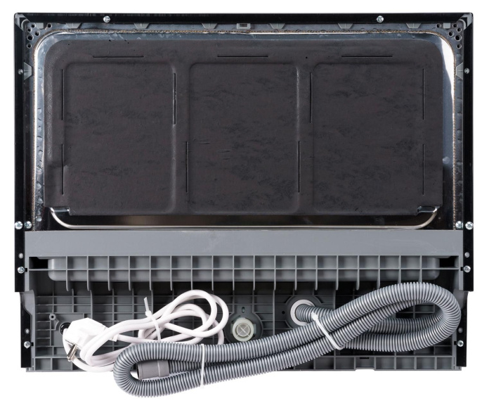 Посудомоечная машина WEISSGAUFF TDW 4017 D, компактная, настольная, 55см, загрузка 6 комплектов, черный [419432]