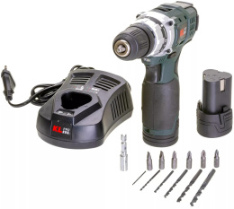 Шуруповерт Klpro KLNM1020 аккум. патрон:быстрозажимной (кейс в комплекте) (11968)