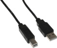 Кабель KINGPRICE KP-AmBm-v2-3m,  USB A (m) (прямой) -  USB B(m) (прямой),  круглое,  3м,  черный