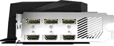 Видеокарта 8Gb PCI-E GDDR6 GIGABYTE GV-N3070AORUS M-8GD Rev2.0 (RTL) 3xHDMI+3xDP GeForce RTX3070
