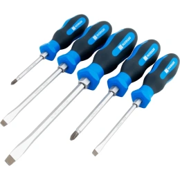 Набор усиленных шлицевых и крестовых отверток NORGAU NBS155K-1615-005 5 предметов 062215105