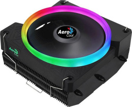 Устройство охлаждения кулер Aerocool Cylon 3H, 4-pin, ARGB, 120мм, черный, retail [cylon 3h argb pwm 4p]