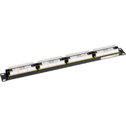 Rexant 02-0234 Панель коммутационная 19" PRO, 1U, 24 порта, UTP, RJ-45, CAT 6