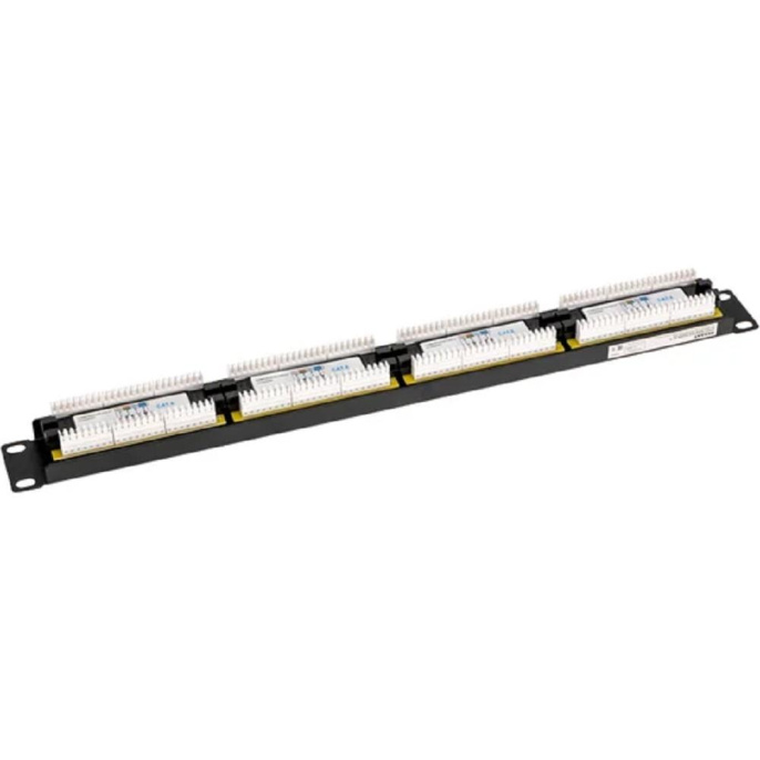 Rexant 02-0234 Панель коммутационная 19" PRO, 1U, 24 порта, UTP, RJ-45, CAT 6