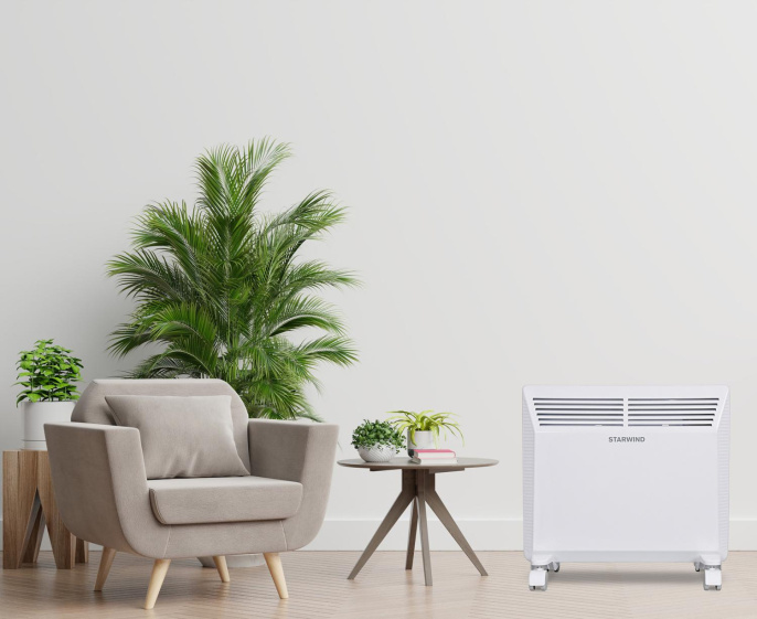 Конвектор STARWIND SHV5210,  1000Вт,  белый