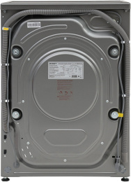 Стиральная машина KRAFT KF-MBDS8148G, с фронтальной загрузкой, 8кг, 1400об/мин, с паром, инверторная