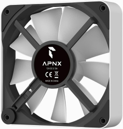 Вентилятор для корпуса Aerocool APNX FP2-120 ARGB 120х120x30 белый 4-pin 33дБ FP2-120 WH Ret