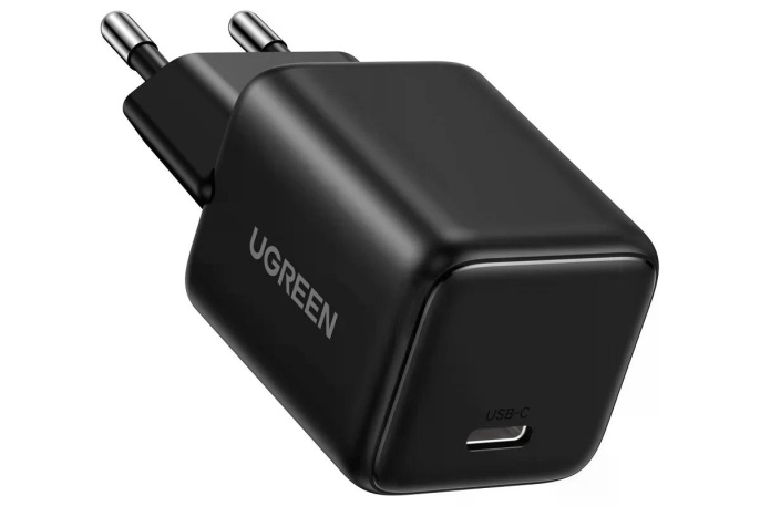 Сетевое зарядное устройство UGREEN X512 (55553) Mini 20W USB-C GaN Fast Charger EU. Цвет: черный