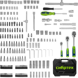 Набор инструментов Сибртех 14170 215 предметов жесткий кейс