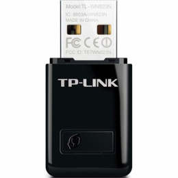 TP-Link TL-WN823N Мини Wi-Fi USB адаптер N300, до 300 Мбит/с на 2,4 ГГц, USB 2.0, кнопка WPS