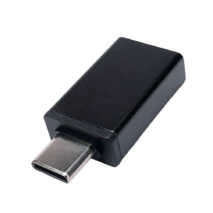 Гарнизон Переходник USB3.0 Type-C M /AF, с поддержкой OTG, черный, пакет GCC-A-USB3-CMAF