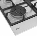 Газовая варочная панель Indesit THPM 642 W/IX/I,  4 конфорки,  нержавеющая сталь,  серебристый