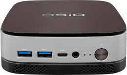 Мини ПК OSIO BaseLine B51i-011 Intel Core i3 1215U,  DDR4 16ГБ, 512ГБ(SSD),  Intel UHD Graphics,  без операционной системы,  коричневый и серебристый