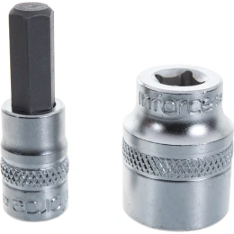 Набор инструментов Inforce 46 предметов 1/4" Inforce, Сталь Cr-V, Профессиональный, 06-07-11