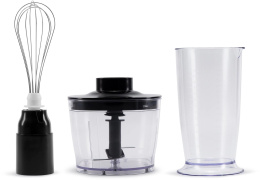 Блендер DOMFY DSM-HB401,  погружной,  серебристый/черный