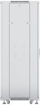 Cabeus SH-05C-42U80/80 Шкаф монтажный телекоммуникационный 19" напольный для распределительного и серверного оборудования 42U 800x800x2055mm (ШхГхВ) передняя стеклянная и задняя сплошная металлическая двери, ручка с замком, цвет серый (RAL 7035)