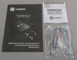 Антенна телевизионная Harper ADVB-2128 30дБ активная черный