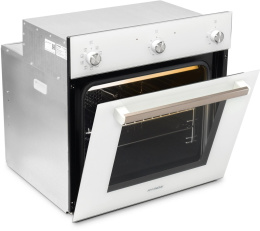 Духовой шкаф Электрический Hyundai 6009.03 WG белый стекло