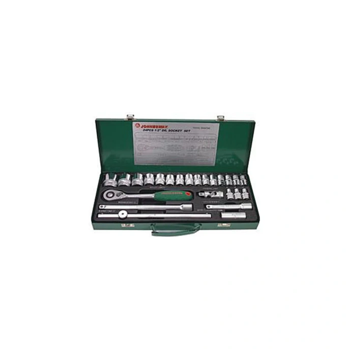 Набор торцевых головок Jonnesway S04H4724S 1/2" 8-34 мм, 24 предмета 047483