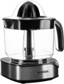 Соковыжималка цитрусовая Hyundai HY-JC4123 30Вт рез.сок.:1200мл. черный/нержавеющая сталь