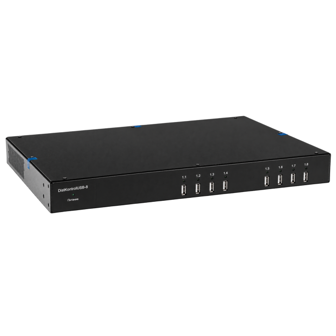 Управляемый USB over IP концентратор DistKontrolUSB-8 USB 2.0