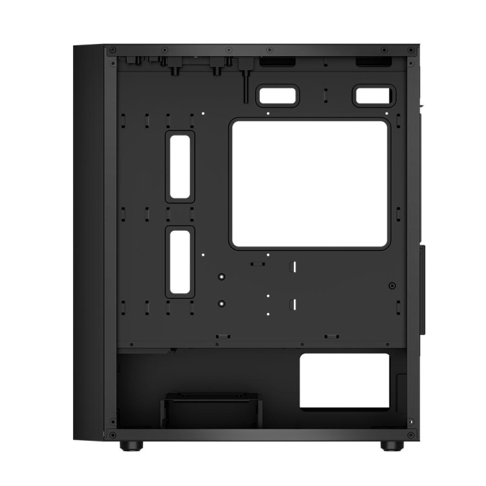 Корпус PCCooler C3B310 BK, Mini-Tower, TG, Mesh, no fans, 2xUSB-A 2.0 + 1xUSB-A 3.0, mATX, mITX Black