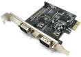 Контроллер PCI COM Gembird SPC-1 порты: 2 внешн. COM RS232 MOSCHIP MCS9835