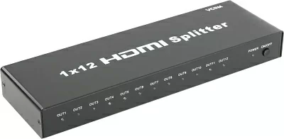 Разветвитель VCOM DD4112 1U HDMI Splitter (1in - 12out) + б.п.