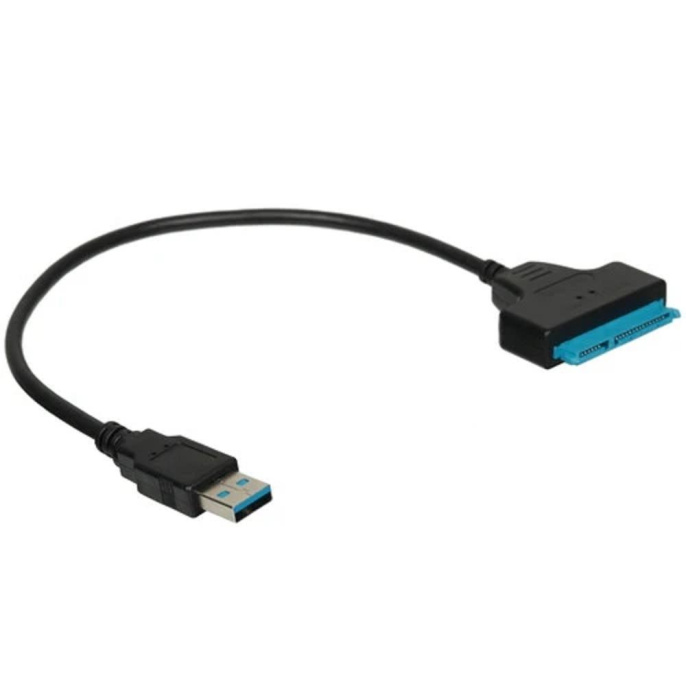 Cablexpert Адаптер USB3.2 Gen1 на SATA 2.5" HDD/SSD, Sata3, 5 Гбит/с, длина 0.3м, пакет A-USB3-SATA3-2.5