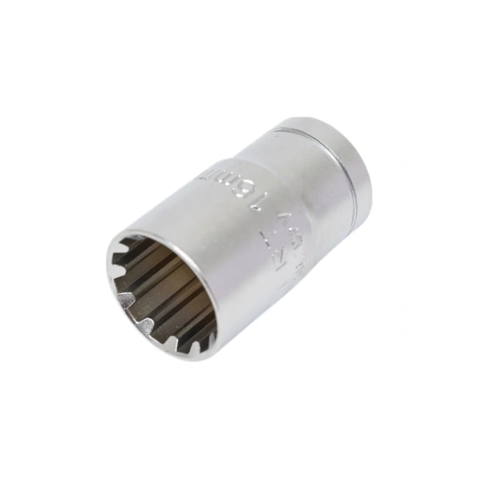 Головка торцевая Spline (16 мм; 1/2DR; CrV50BV30; DIN 3124) HOEGERT TECHNIK HT1A416