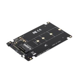 Переходник ExeGate EXE-527 M.2 B key - 2.5" SATA, для установки SSD M.2 в отсек 2.5" EX283708RUS