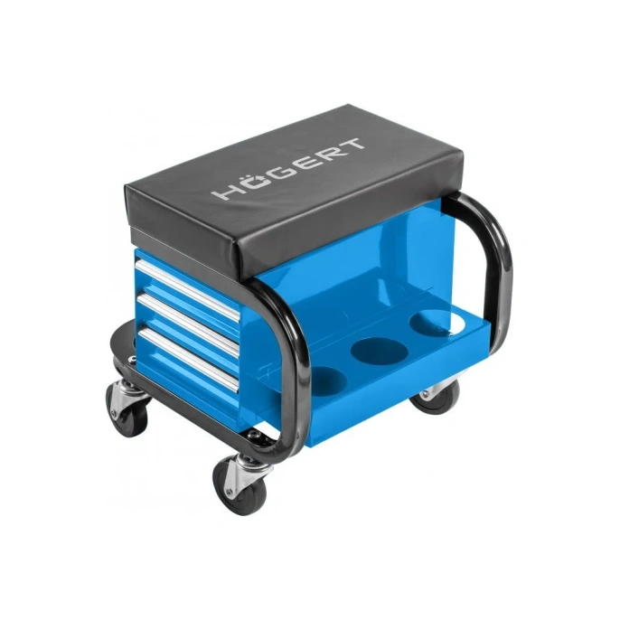 Стул для мастерской с 3 ящиками HOEGERT TECHNIK HT7G560