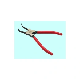 Клещи для снятия внутренних стопорных колец TLX JS91004-7 180 мм, изогнутые, с дек. руч. 66578