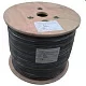 Utp кабель NEOMAX [NM10041] Кабель U/UTP cat.5e 4 пары (305 м) 0.50 мм (24 AWG) Медь, внешний, с усиленным стальным тросом 2.0 мм (-40 to +60°C) PE jacket черный