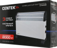 Конвектор CENTEK CT-6123,  2000Вт,  с терморегулятором, белый