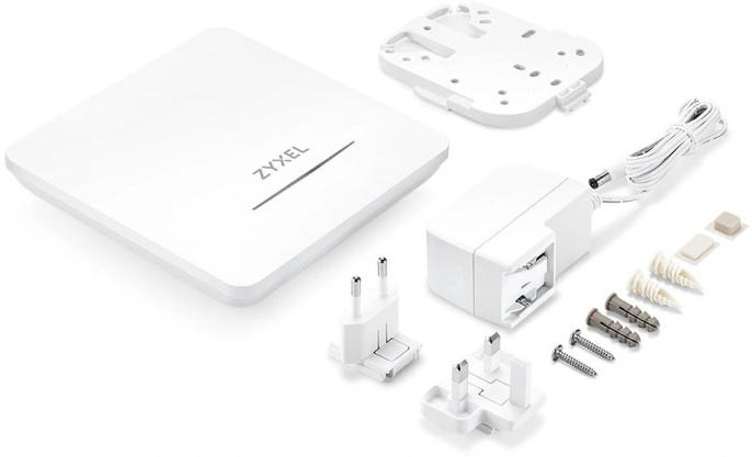 Точка доступа ZyXEL NebulaFlex NWA50BE-EU0102F,  BE5100,  2.4/5ГГц,  1xRJ45,  белый