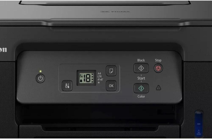 МФУ струйное Canon Pixma G2470 цветная печать, A4, с СНПЧ, черный [5804c009]